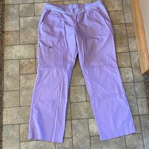 Lavender scrub pants
